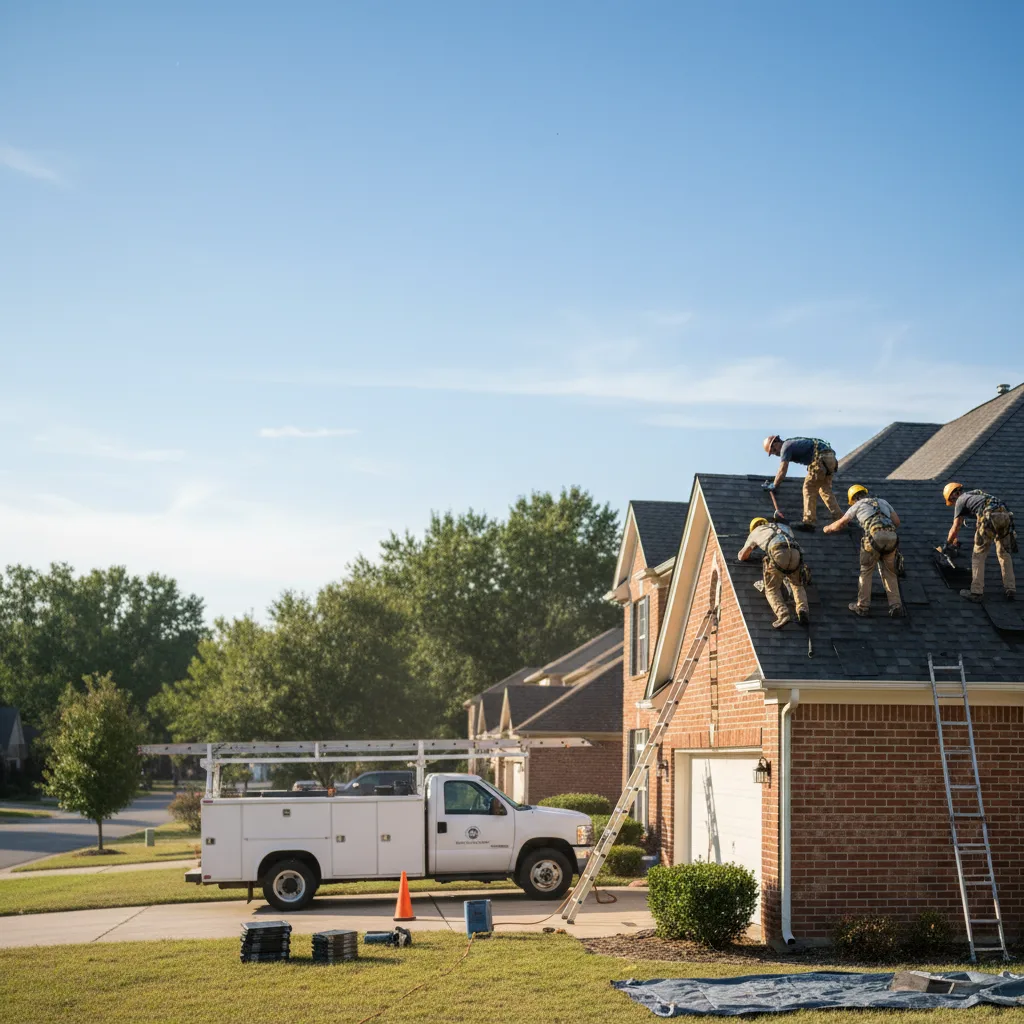 Roof Repair in Drain